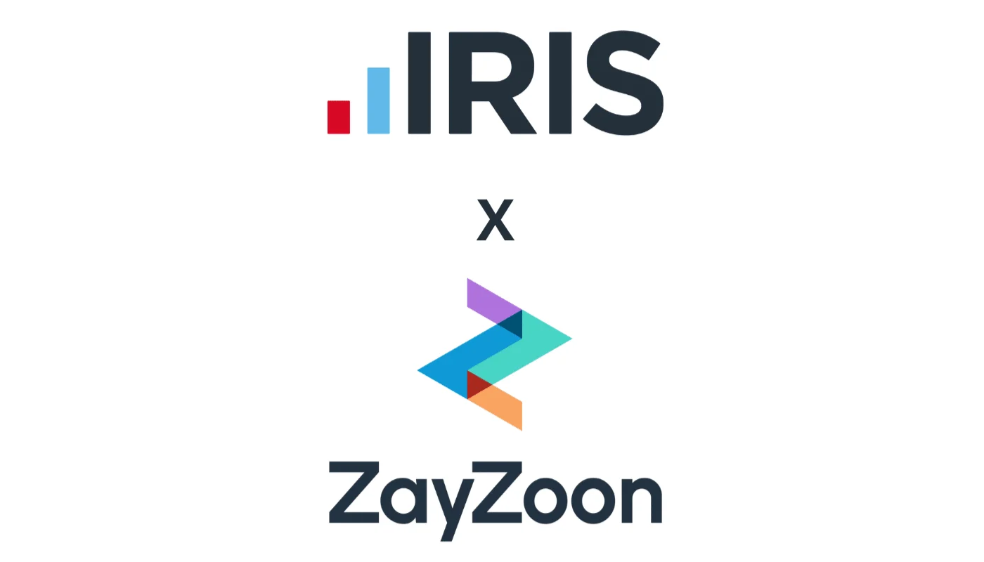 IRIS and ZayZoon partnership graphic